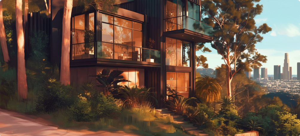 beck's house / california